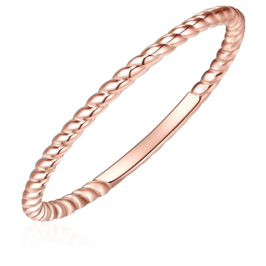 Glanzstücke München Ring Sterling Silber in Roségold 60 Damen