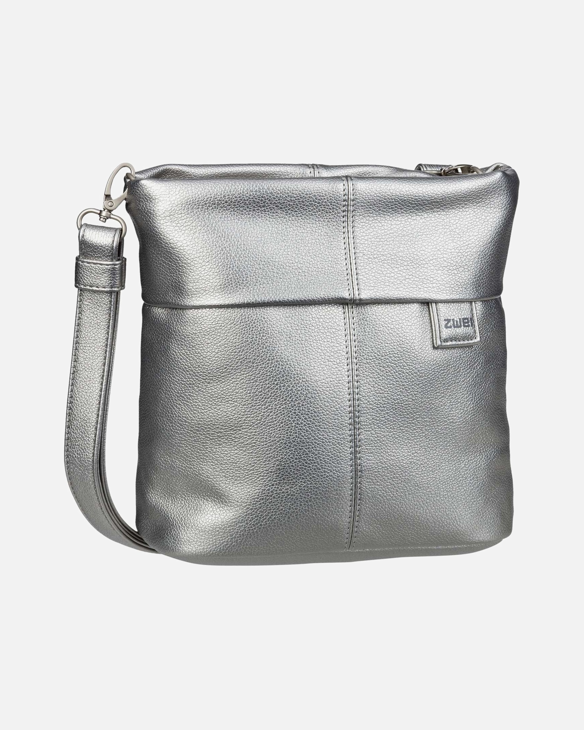 Umhängetasche für Weiblich ZWEI Beuteltasche Mademoiselle M8 Silver