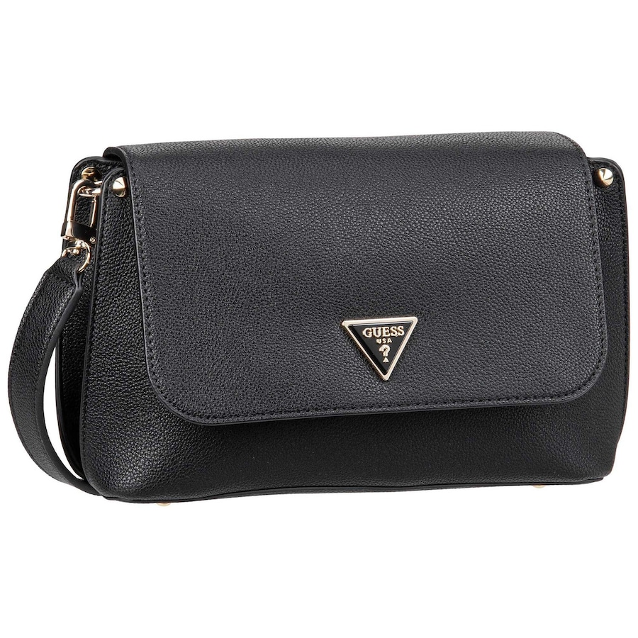 Guess Bodybag Meridian II Flap CB Black Schwarz Damen