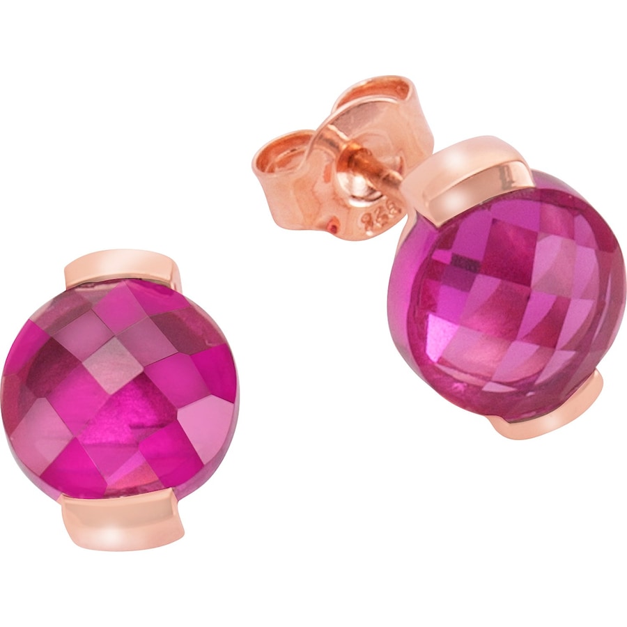 Jamelli Ohrstecker 925er Silber roségold Damen