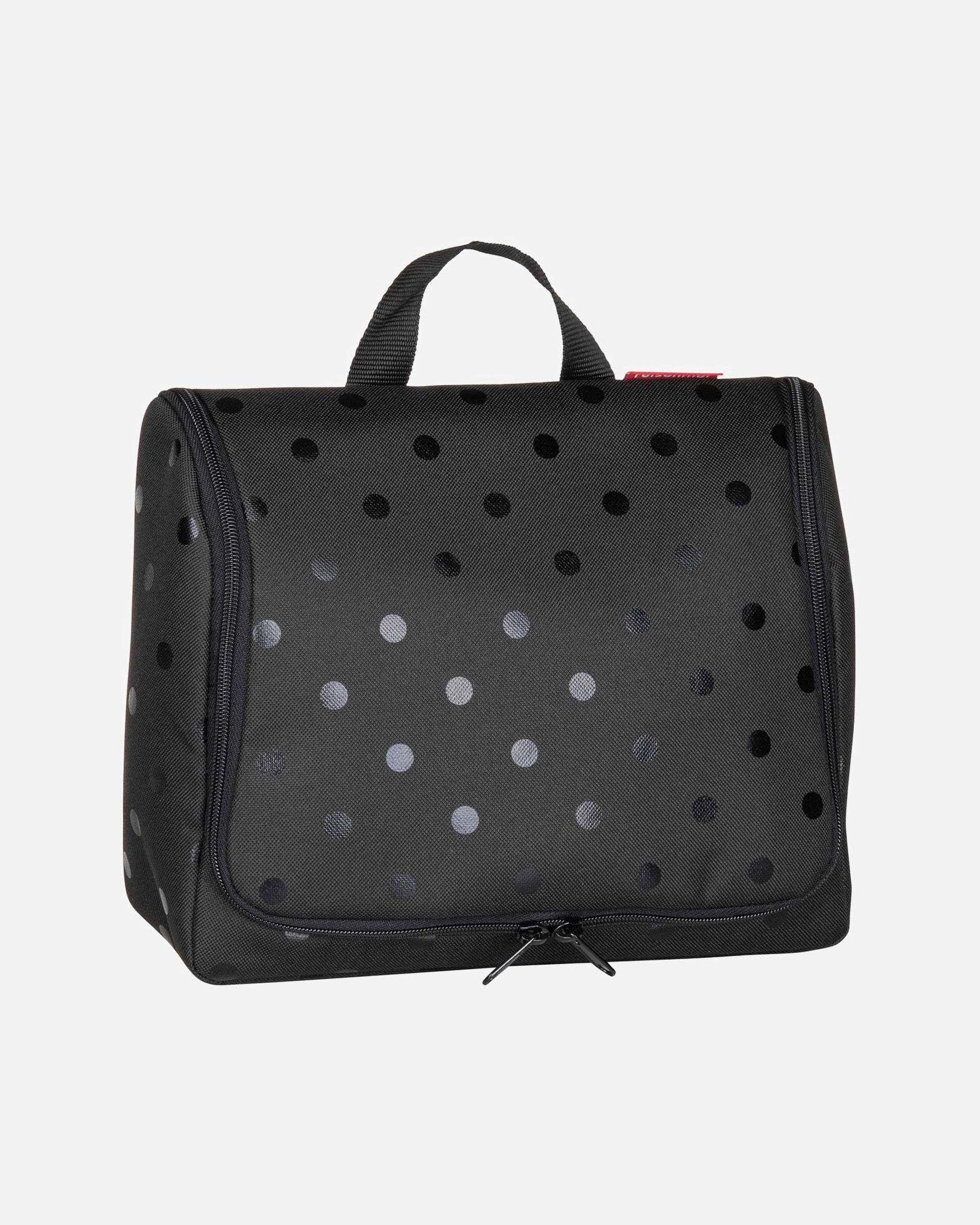 Kulturtasche für Weiblich Reisenthel Kulturbeutel toiletbag XL Glossy Dots Black