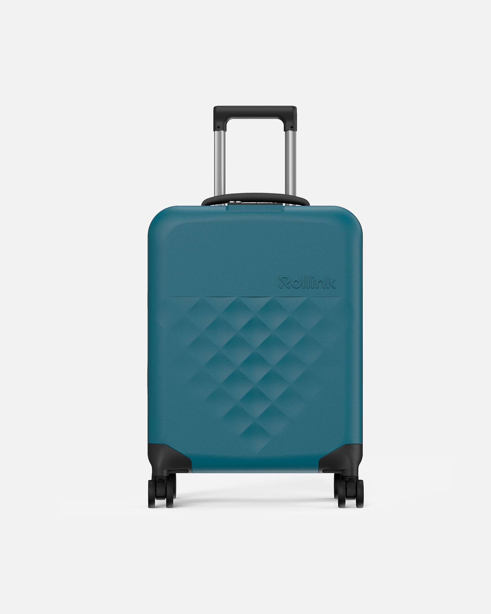 Handgepäckkoffer für Männlich Rollink Vega 360 faltbarer 4-Rollen Kabinentrolley S 55 cm deep lagoon