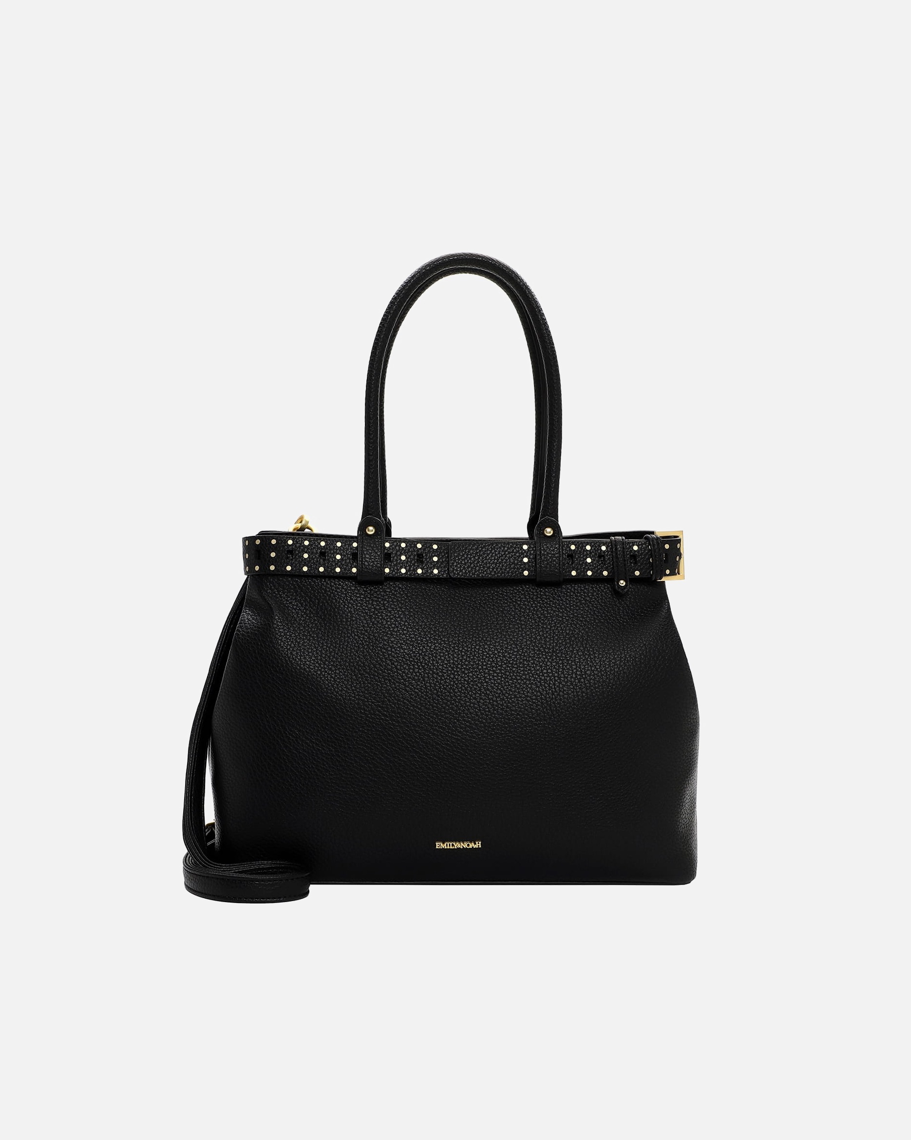 Clutch für Weiblich EMILY & NOAH Shopper E&N Justine schwarz