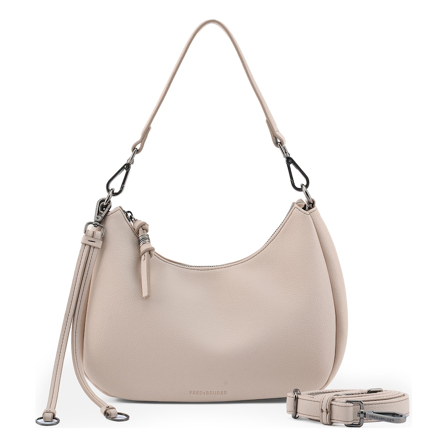 FREDsBRUDER My Bestie Schultertasche light nutmeg Silber Damen