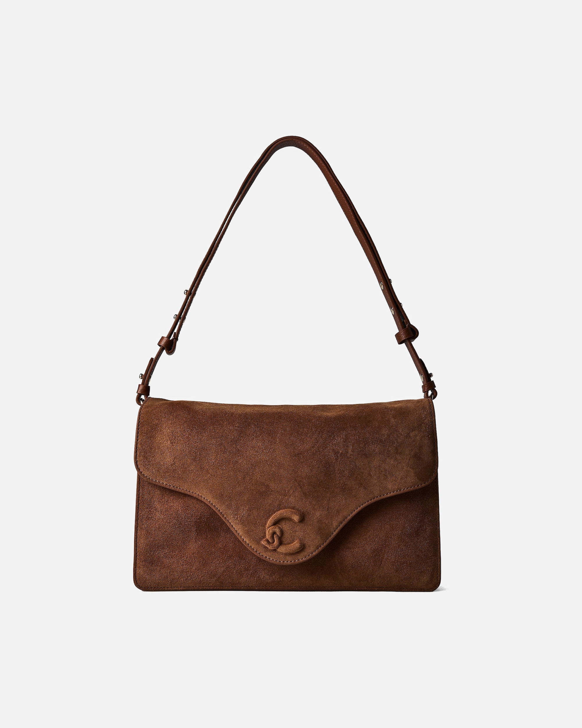 Tasche für Weiblich Coccinelle C-Me Schultertasche cognac-cognac