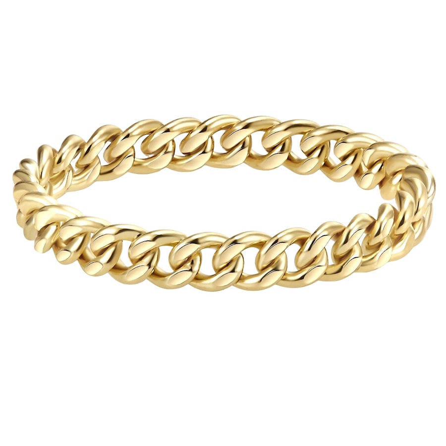 Glanzstücke München Ring Sterling Silber in Gelbgold 58 Damen