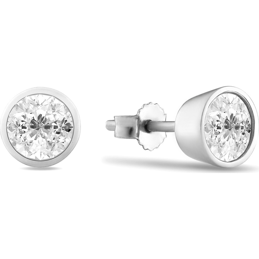 FAVS Ohrstecker 375er Weißgold One Size Damen