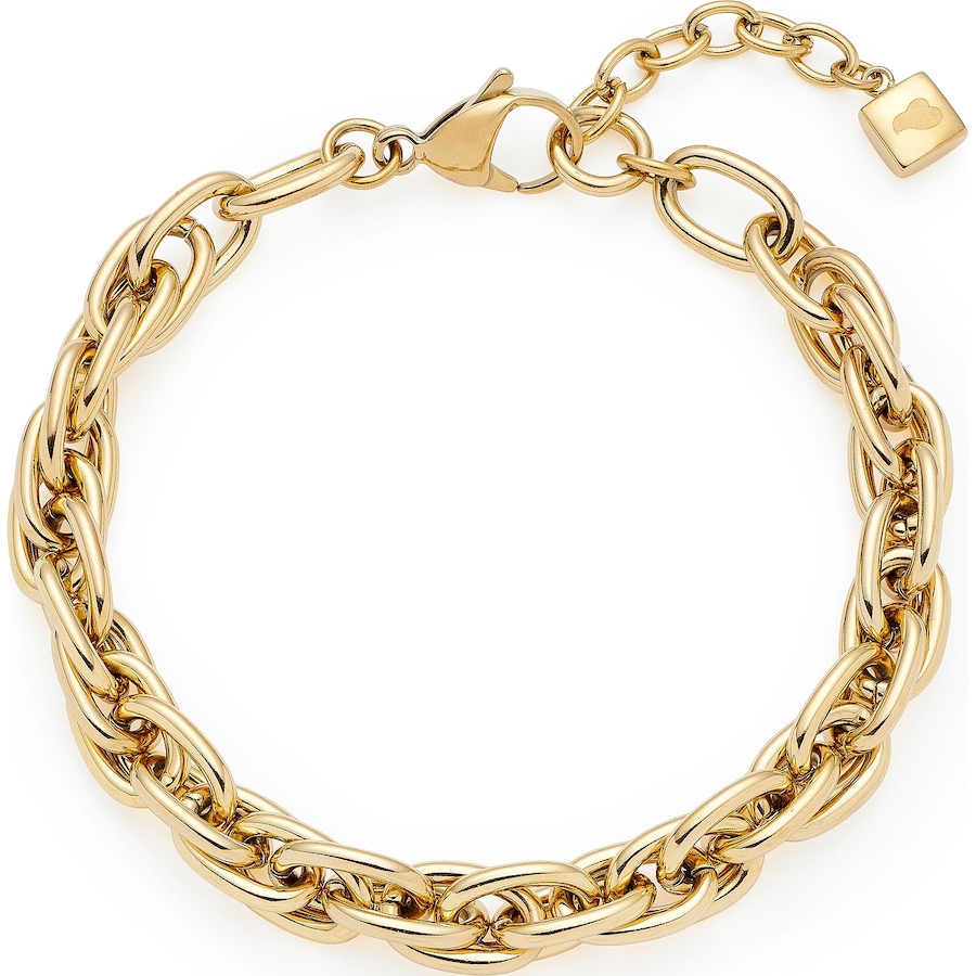 Leonardo Armband Edelstahl gold Damen