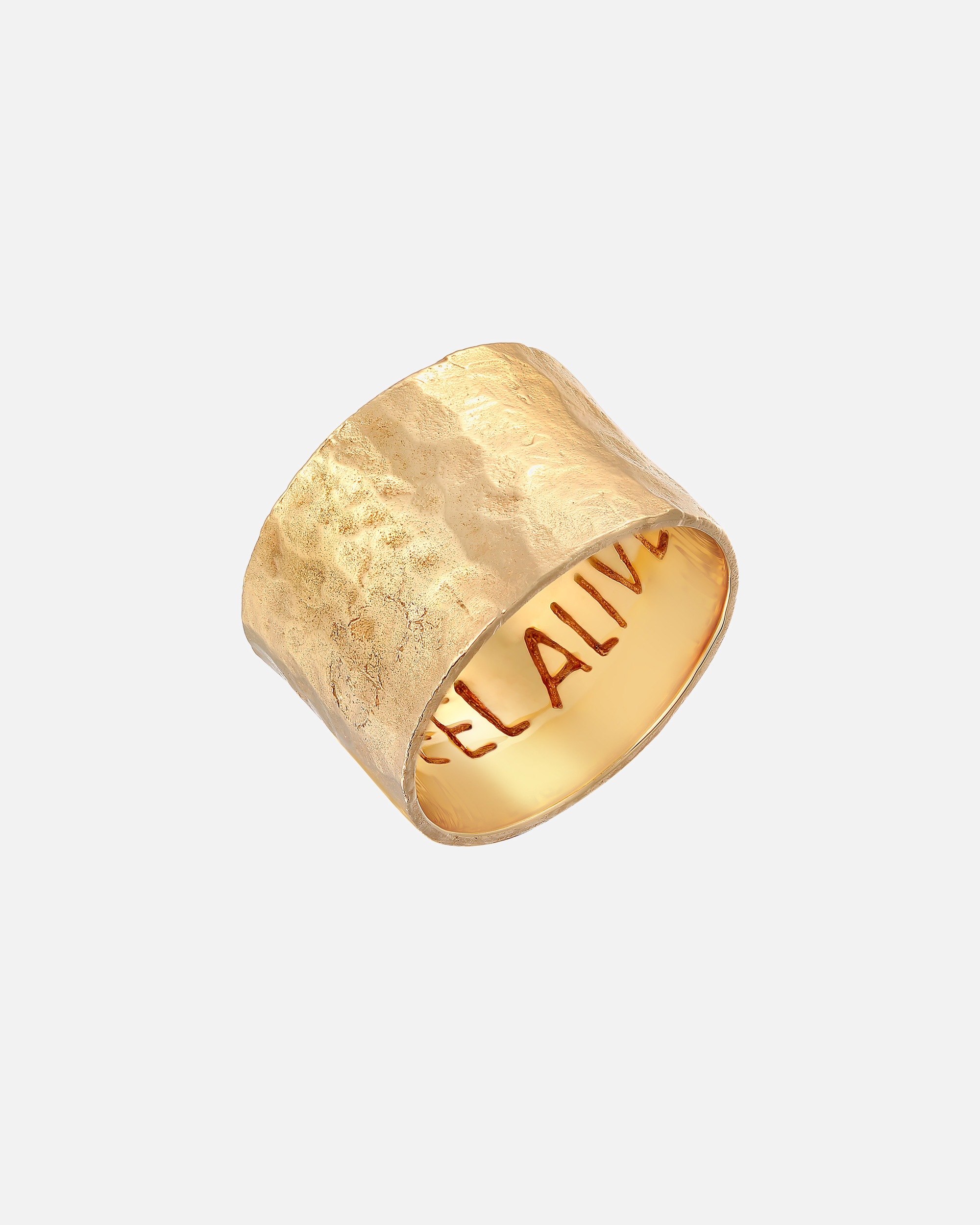 Ring für Männlich Haze & Glory Default Brand Line Bandring - Feel Alive 925 Silber 62