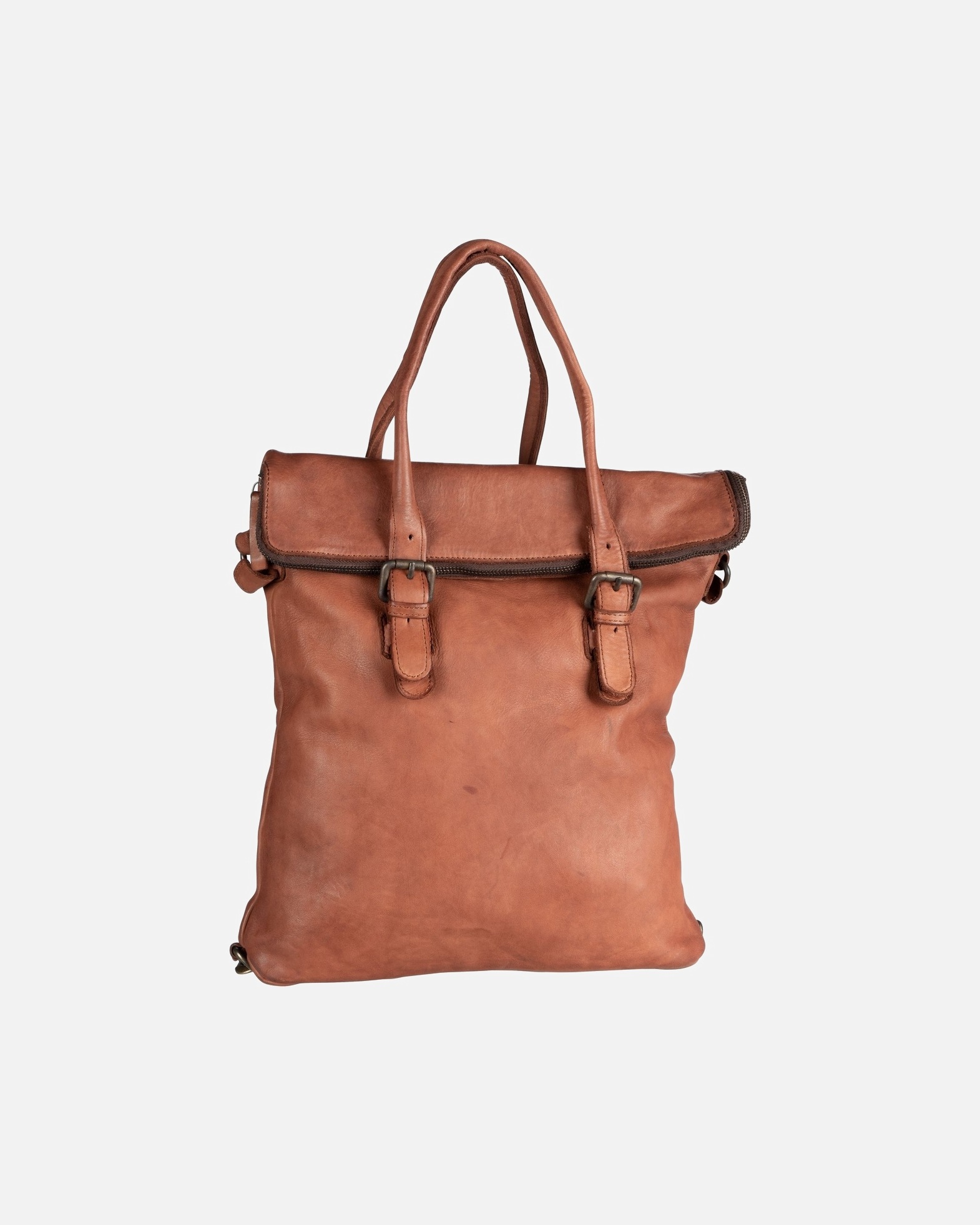Rucksack für Weiblich Harold's Rucksack / Backpack Submarine Backpack flap Cognac