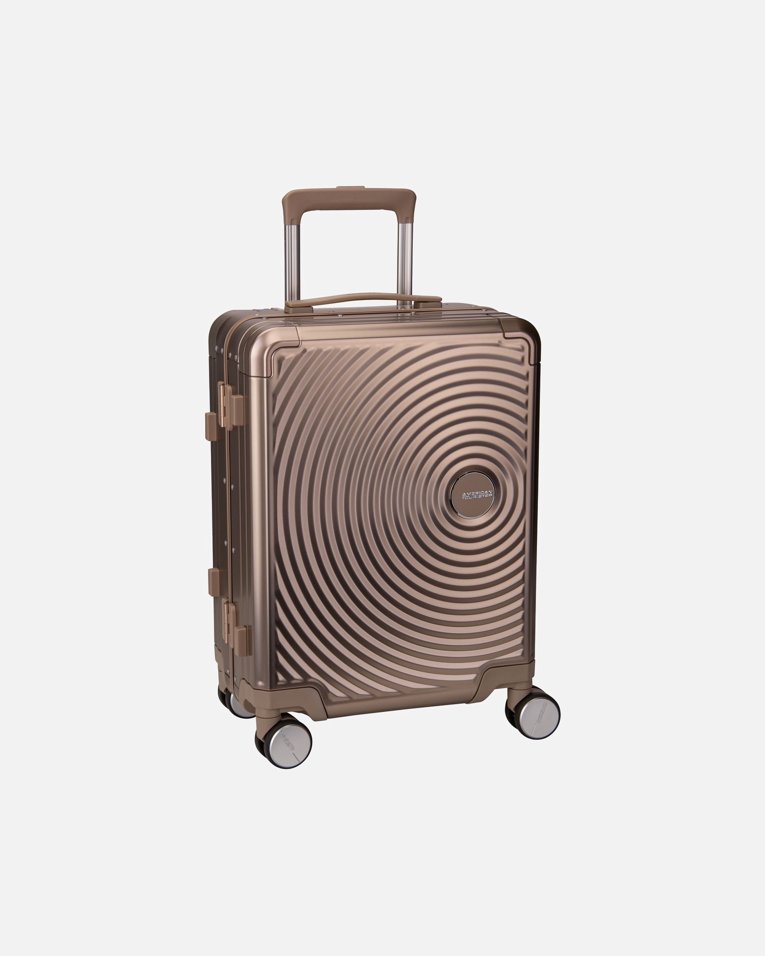 Trolley für Unisex American Tourister Trolley Soundbox Alu Spinner 55 Bronze