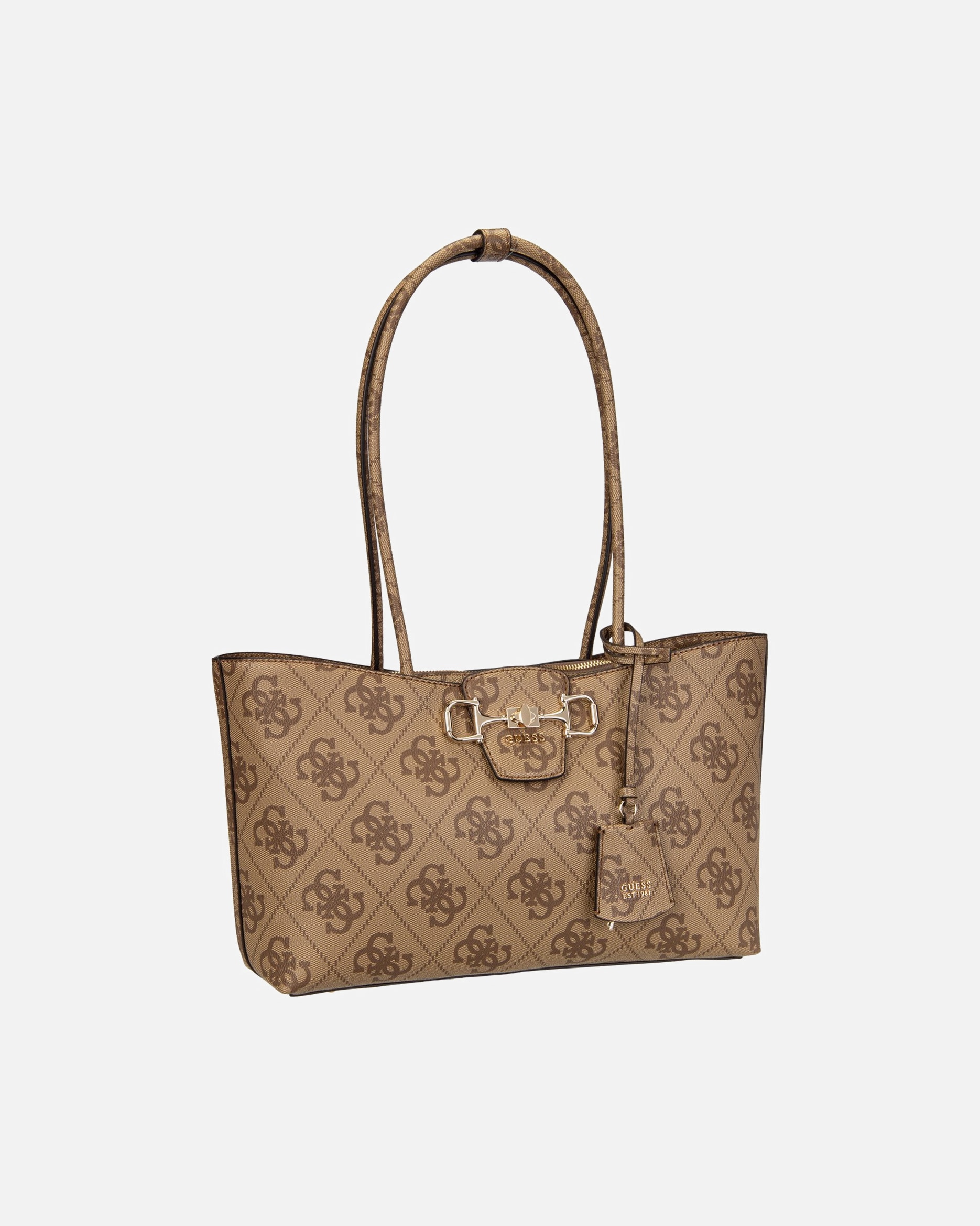 Shopper für Weiblich Guess Shopper Janie Logo Girlfriend Carryall Latte Logo