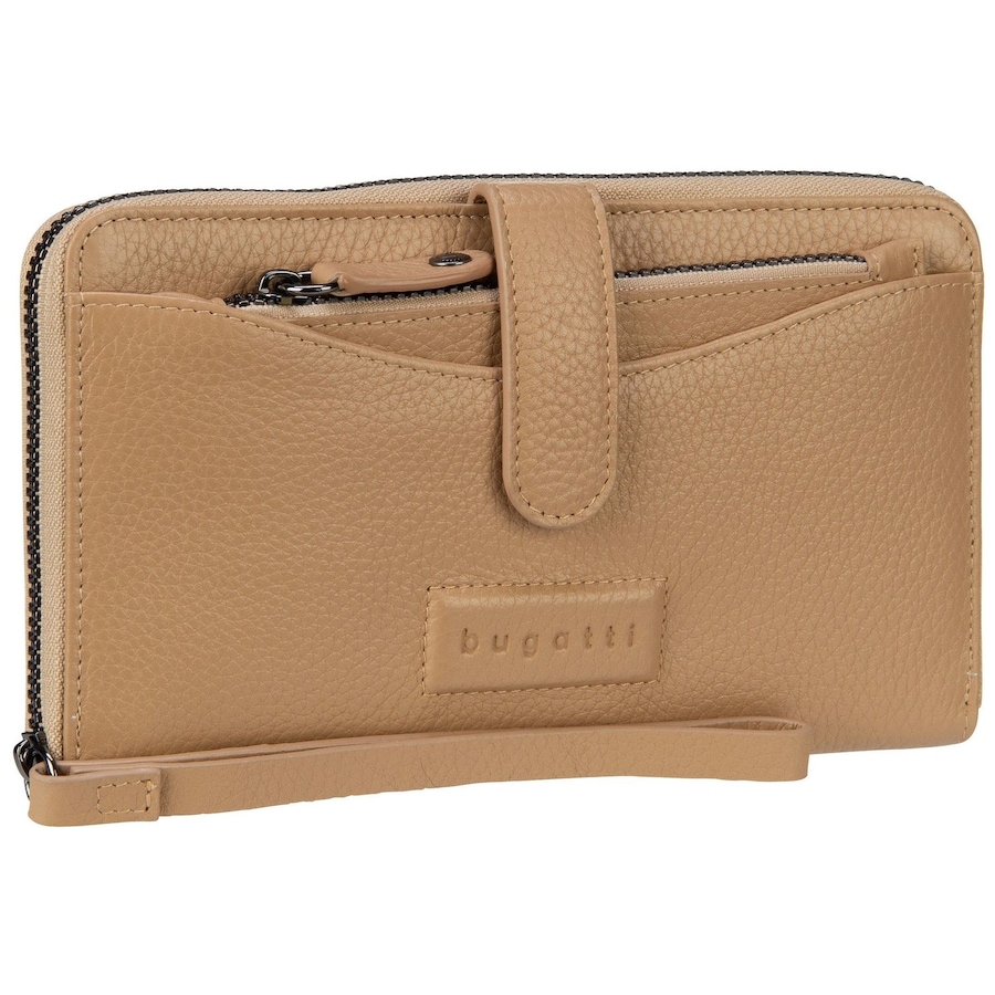 Bugatti Geldbörse Elsa Long Ladies Zip Key Sand Nude Damen
