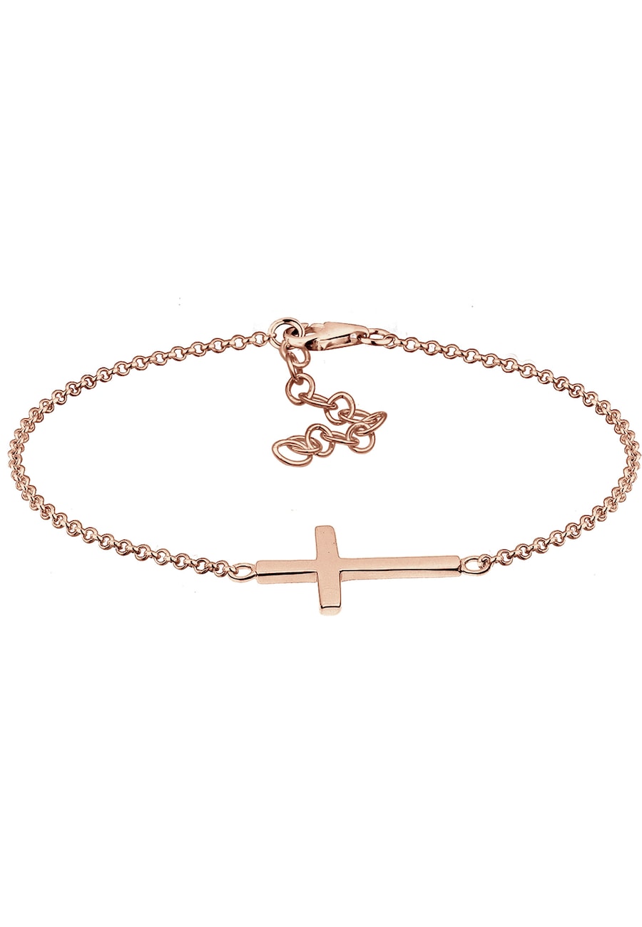Elli Symbol Religion Kreuz Filigran Trend 925 Silber 17 Damen