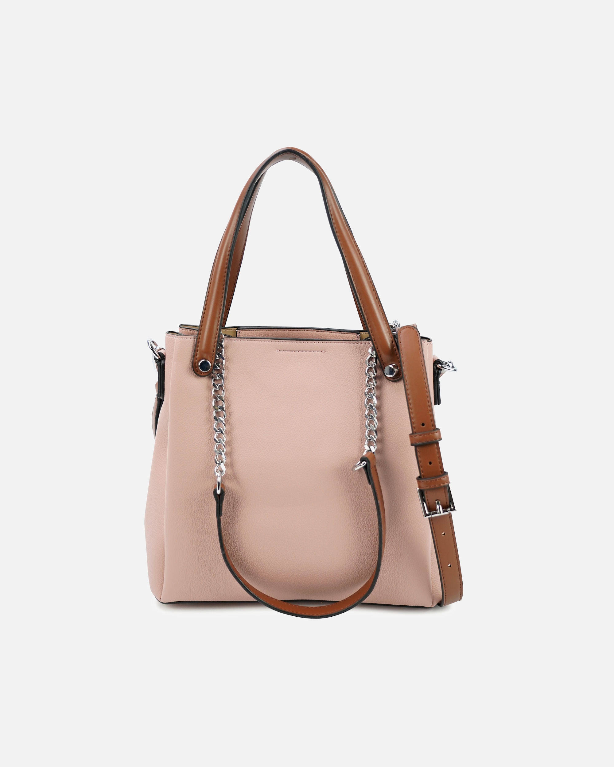 Handtasche für Unisex HARPA Schultertasche GABBIE mehrere Fächer pink