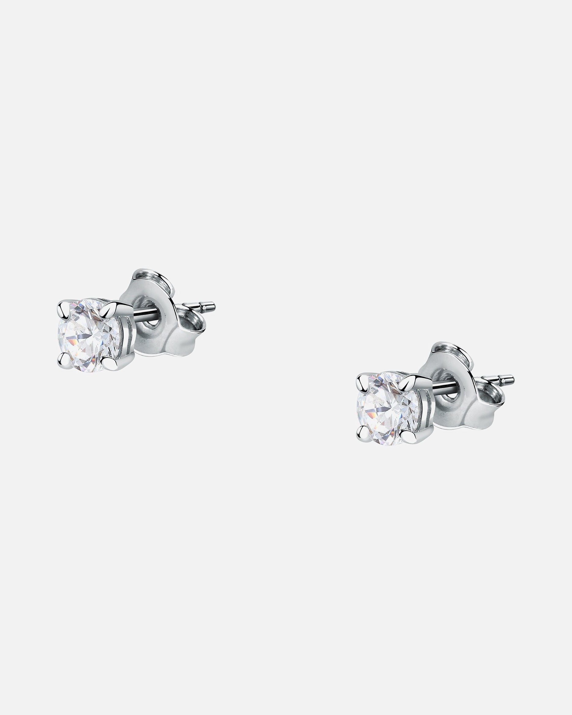 Ohrringe für Weiblich Morellato Default Brand Line Ohrstecker 925er Silber, recycelt One Size