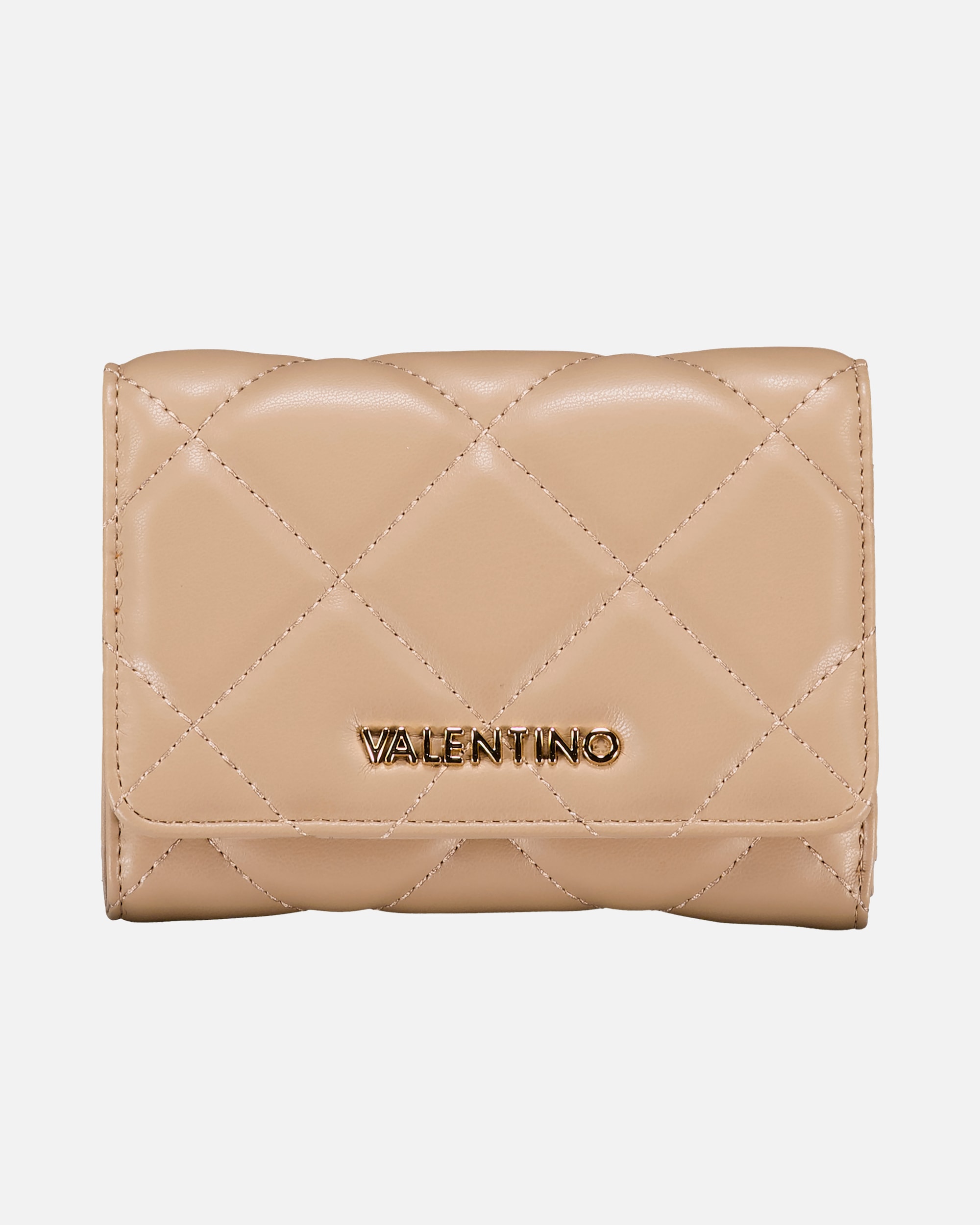 Portemonnaie für Weiblich Valentino Bags Geldbörse Ocarina Relove Recycle Beige