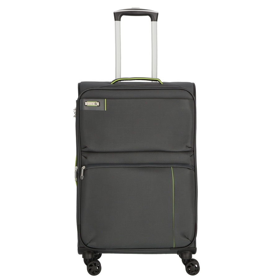 d & n Travel Line 6700 4 Rollen Trolley 60 cm grau Grau