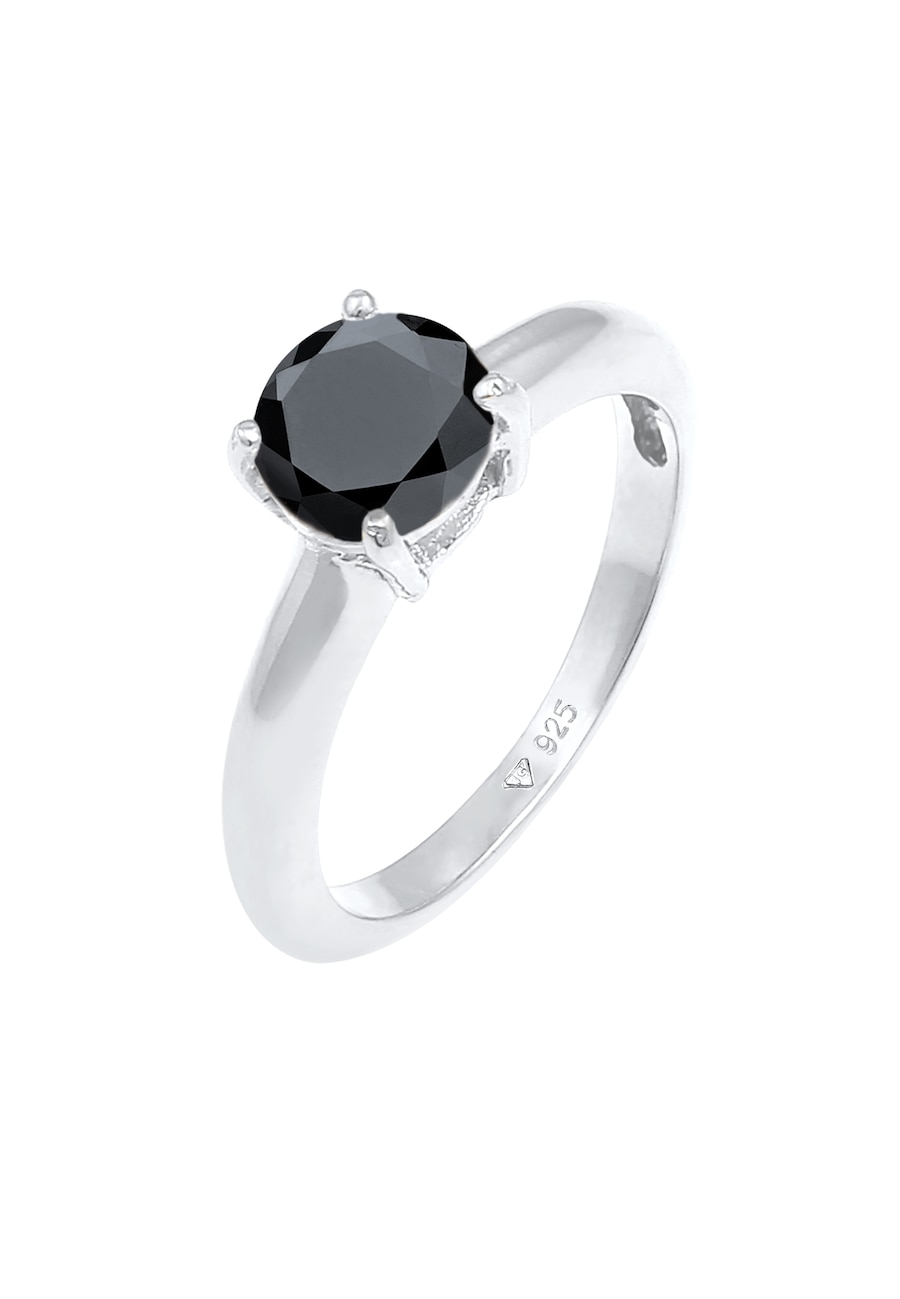 Elli Solitär Klassisch Zirkonia 925 Sterling Silber 54 Damen