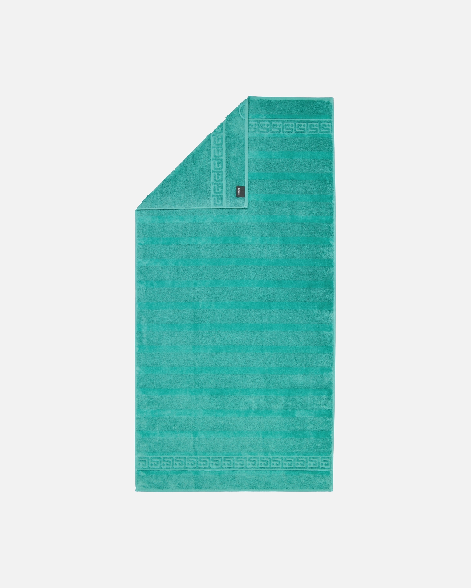 Handtuch für Unisex Cawö Cawö Handtücher Noblesse Uni 1001 smaragd - 421 Duschtuch 80x160 cm