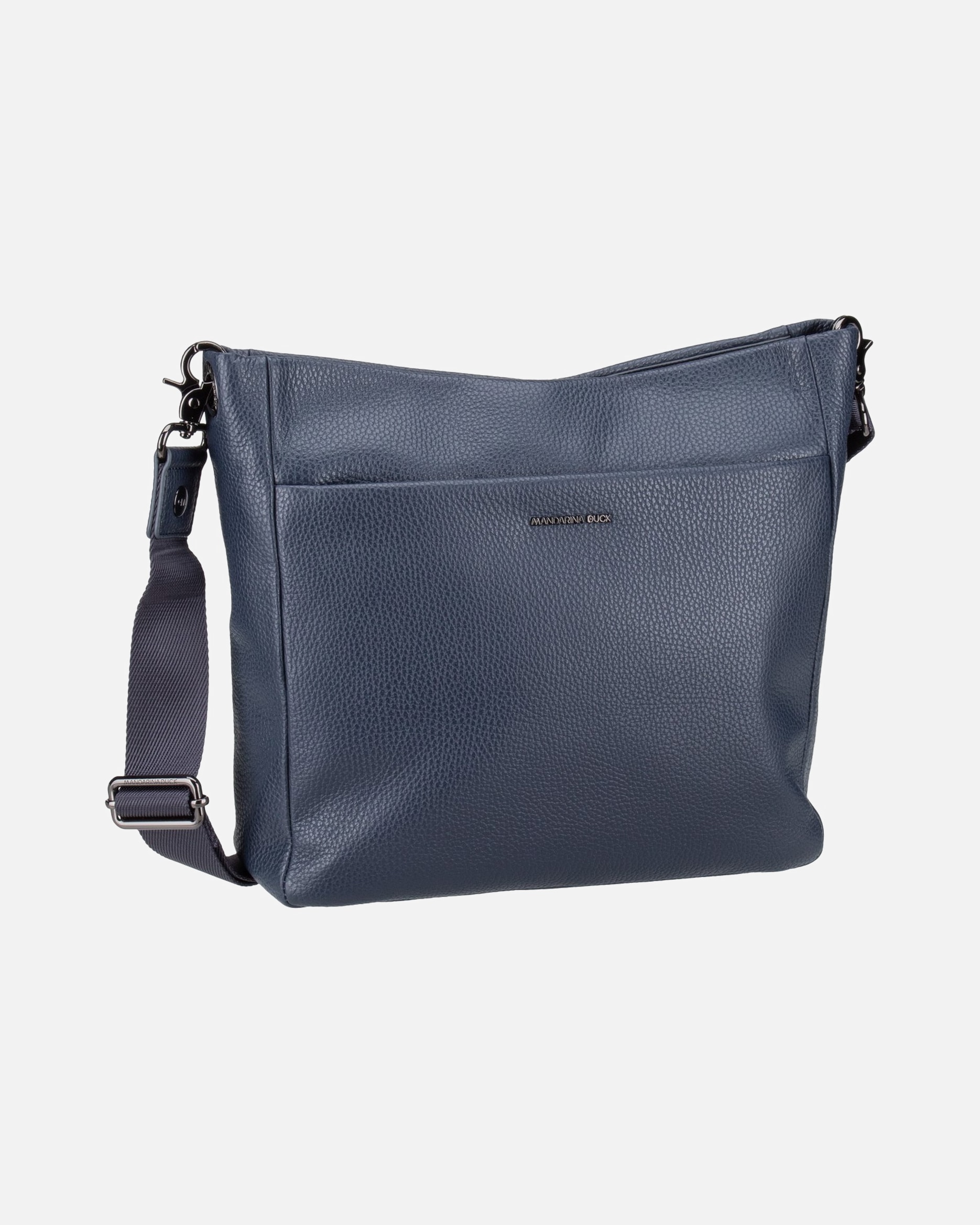 Rucksack für Unisex Mandarina Duck Bodybag Mellow Leather Large FZT04 Dress Blue