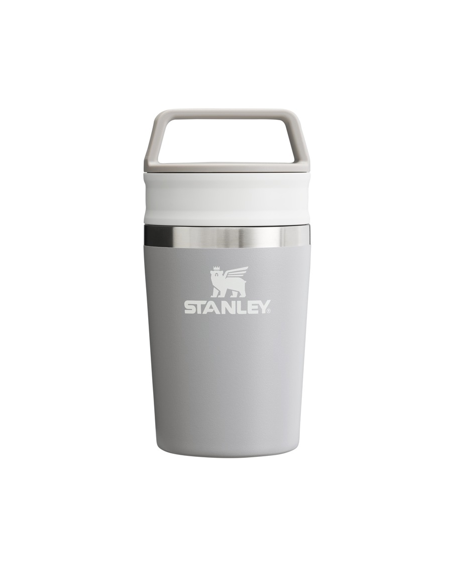 Stanley 1913 Thermobecher - 0,23L CAFÉ TO-GO TRAVEL MUG Ash Silber