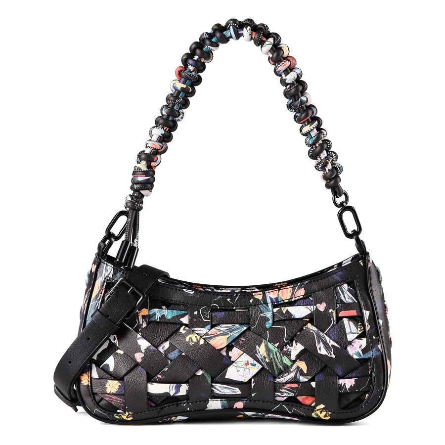 Desigual Osmio Schultertasche black Schwarz Damen