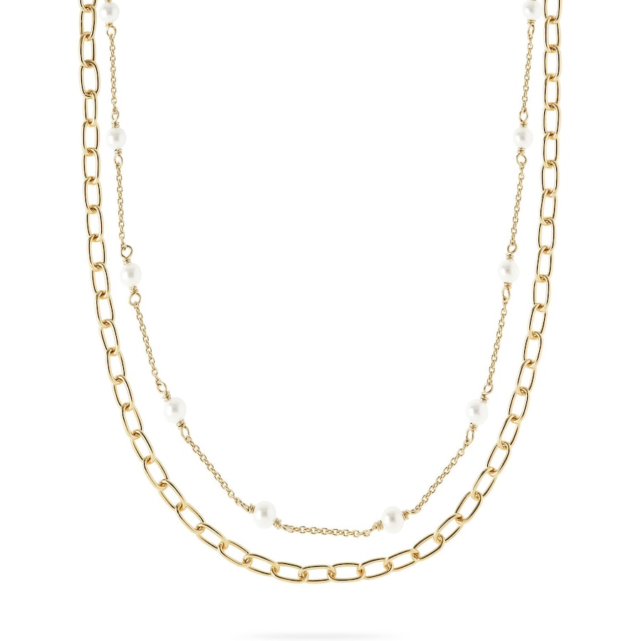 CHRIST Kette 925er Silber, recycelt gold Damen