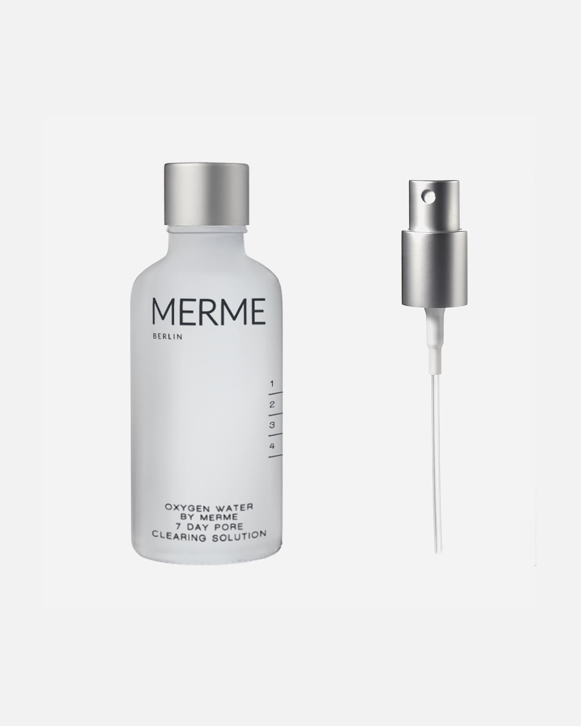 Gesichtstoner für Unisex MERME Berlin Oxygen Water 7 Days + Spray Mister 50 ml