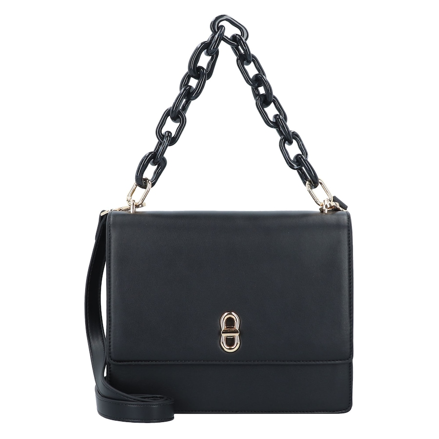 Seidenfelt Herrvik Henkeltasche black-gold Schwarz Damen