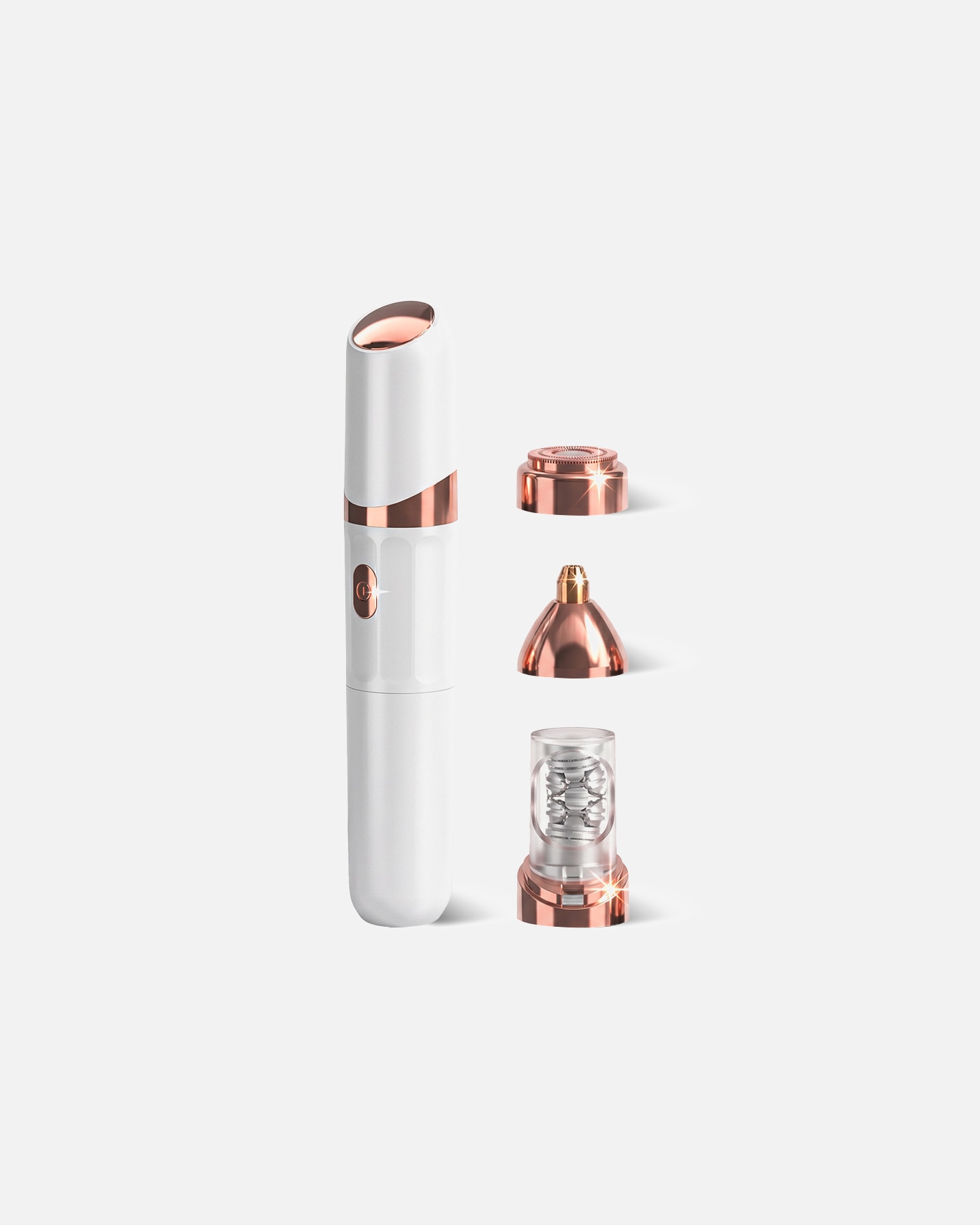 Epilierer für Unisex Sansbeaute Default Brand Line 3-in-1 Epilierer PocketPRO für Damen mit Reisetasche Weiß