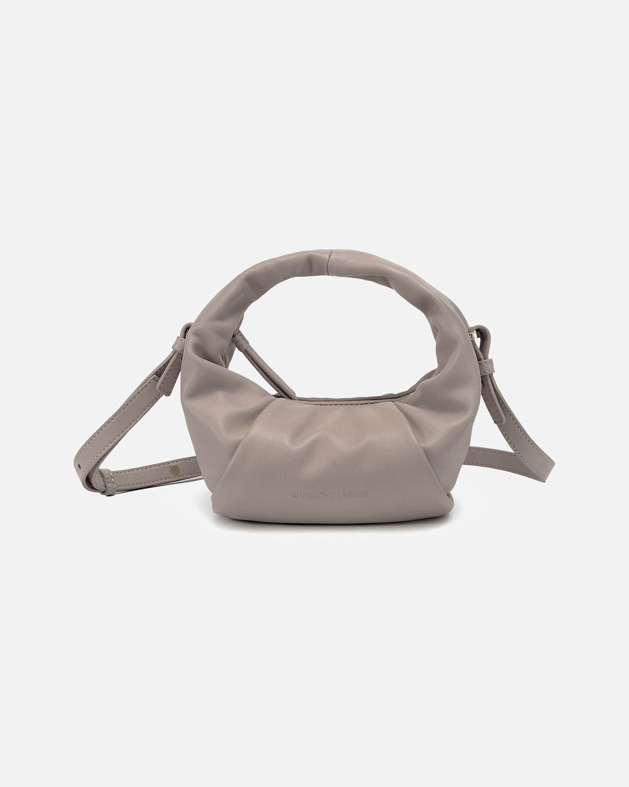 Umhängetasche für Weiblich LES VISIONNAIRES Default Brand Line Greta Mini Essential Henkeltasche cappuccino beige