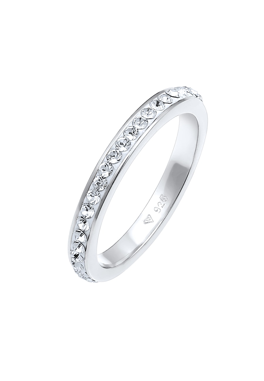 Elli Bandring 925 Silber vergoldet, mit Kristallen von Swarovski 62 Damen