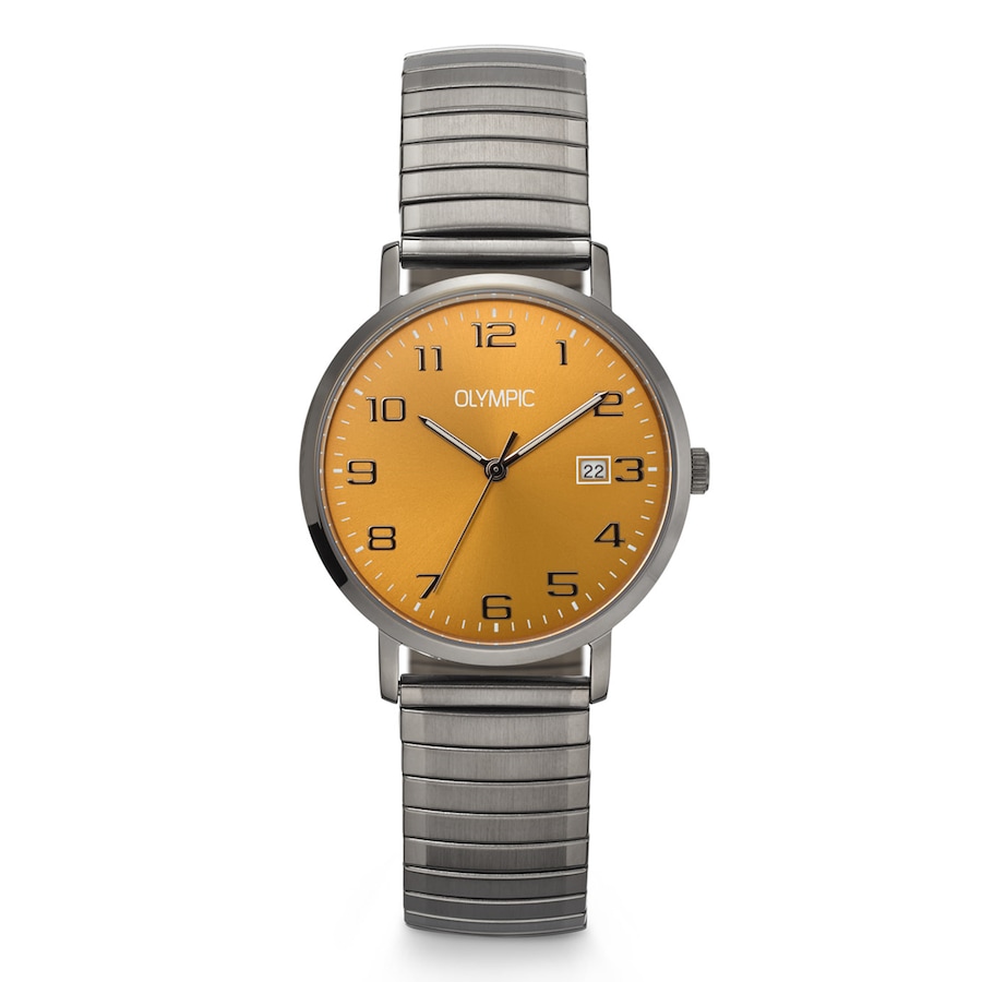 Olympic Lucas Grey Men's Watch OL26HGG001 Grün Herren