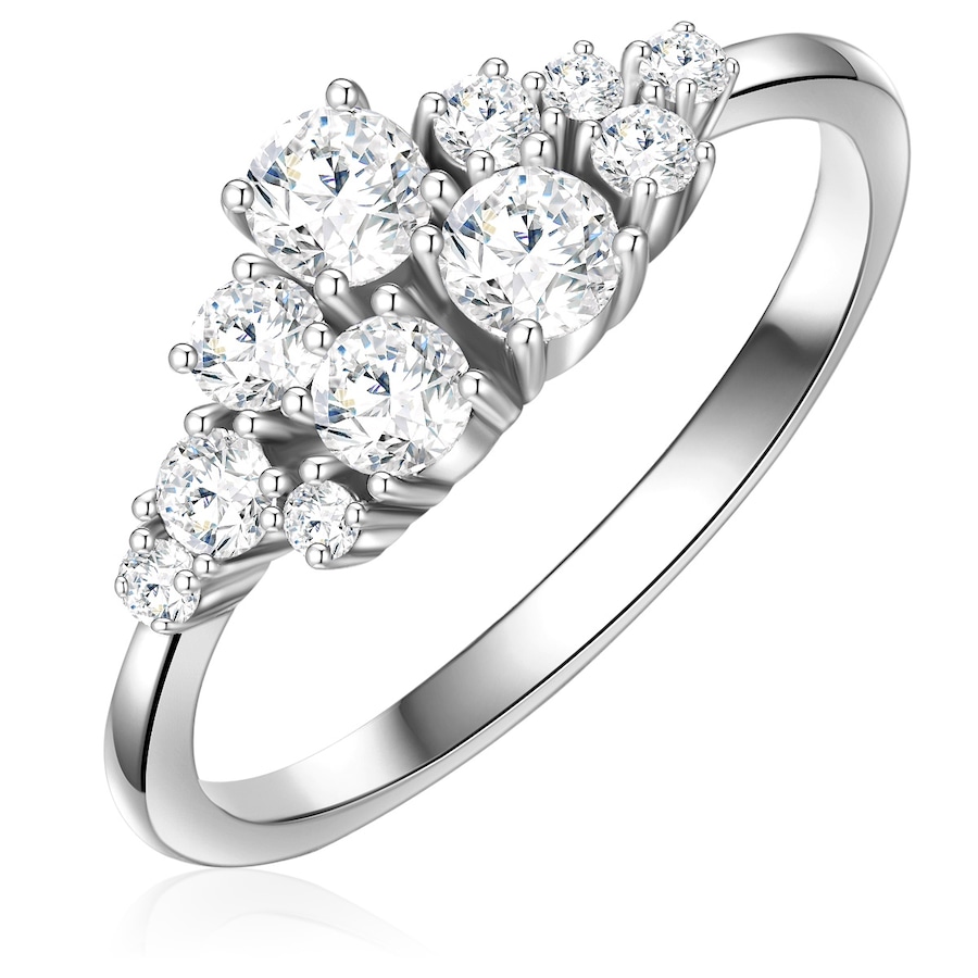 Glanzstücke München Ring Sterling Silber Zirkonia in 54 Damen