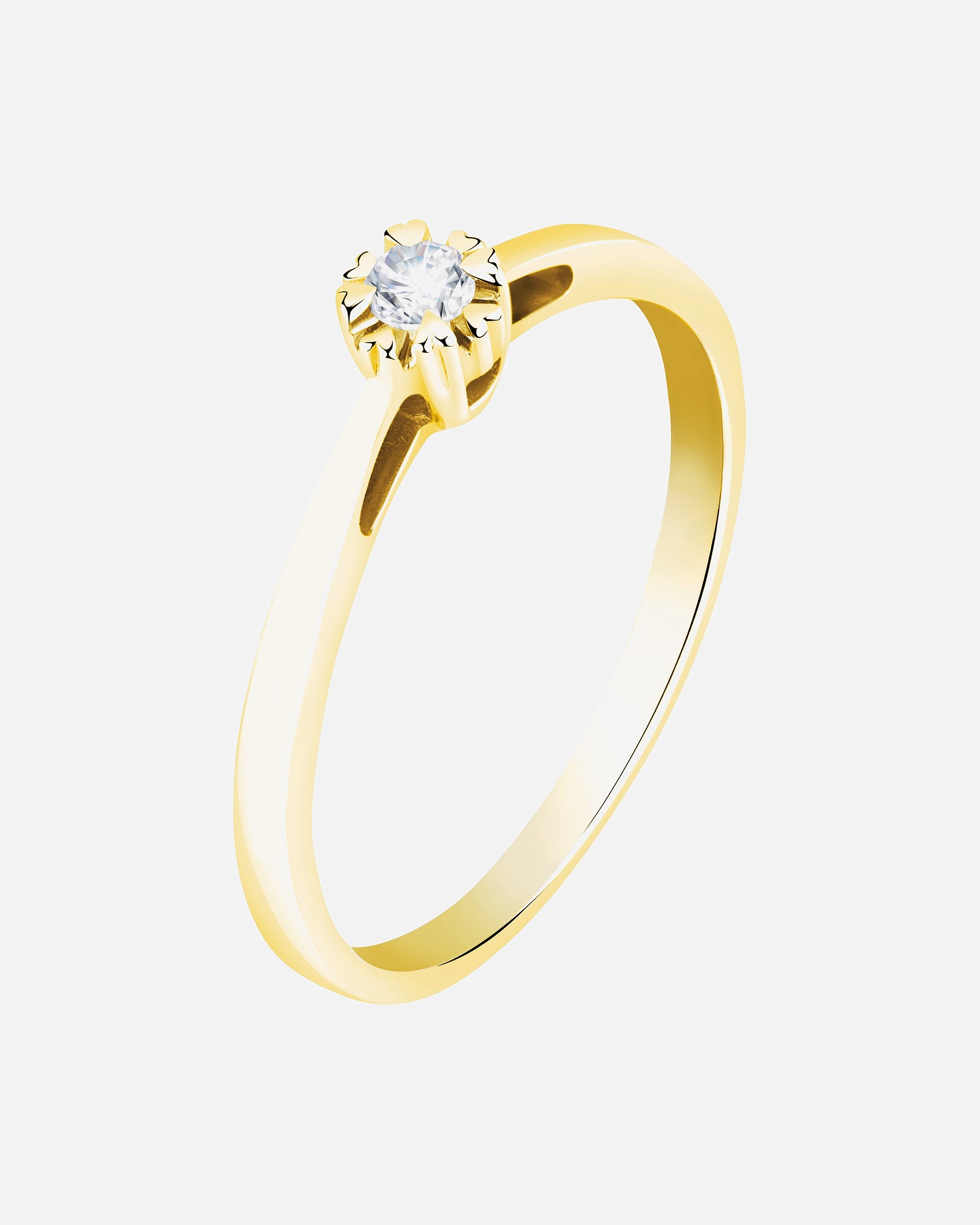 Ring für Weiblich CHRIST Damenring 585er Gelbgold 50