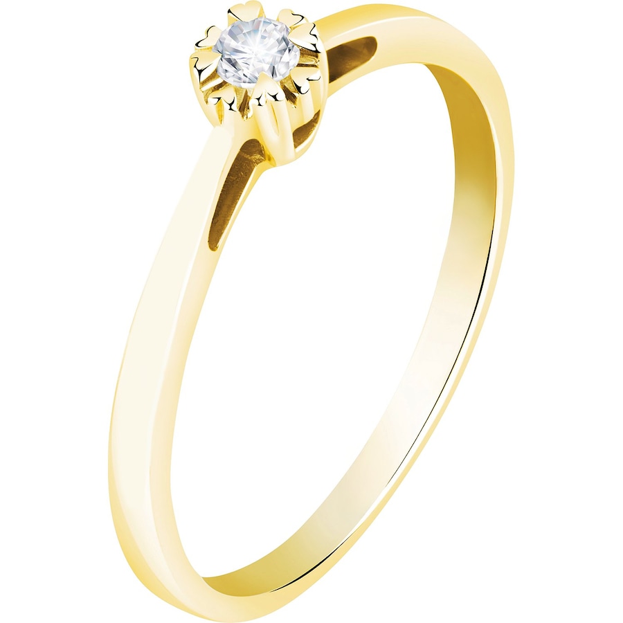 CHRIST Damenring 585er Gelbgold 52 Damen