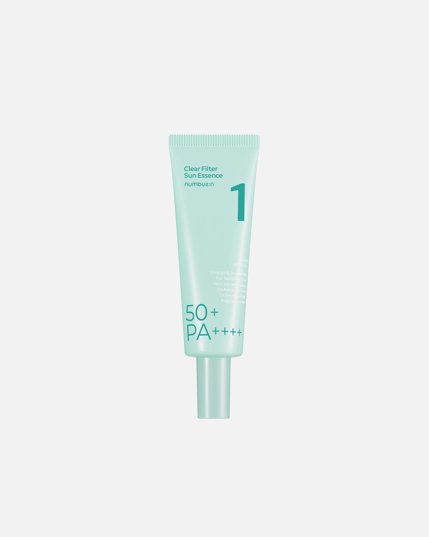 Sonnencreme für Unisex Numbuzin No.1 Clear Filter Sun Essence SPF 50+PA++++ 50 ml