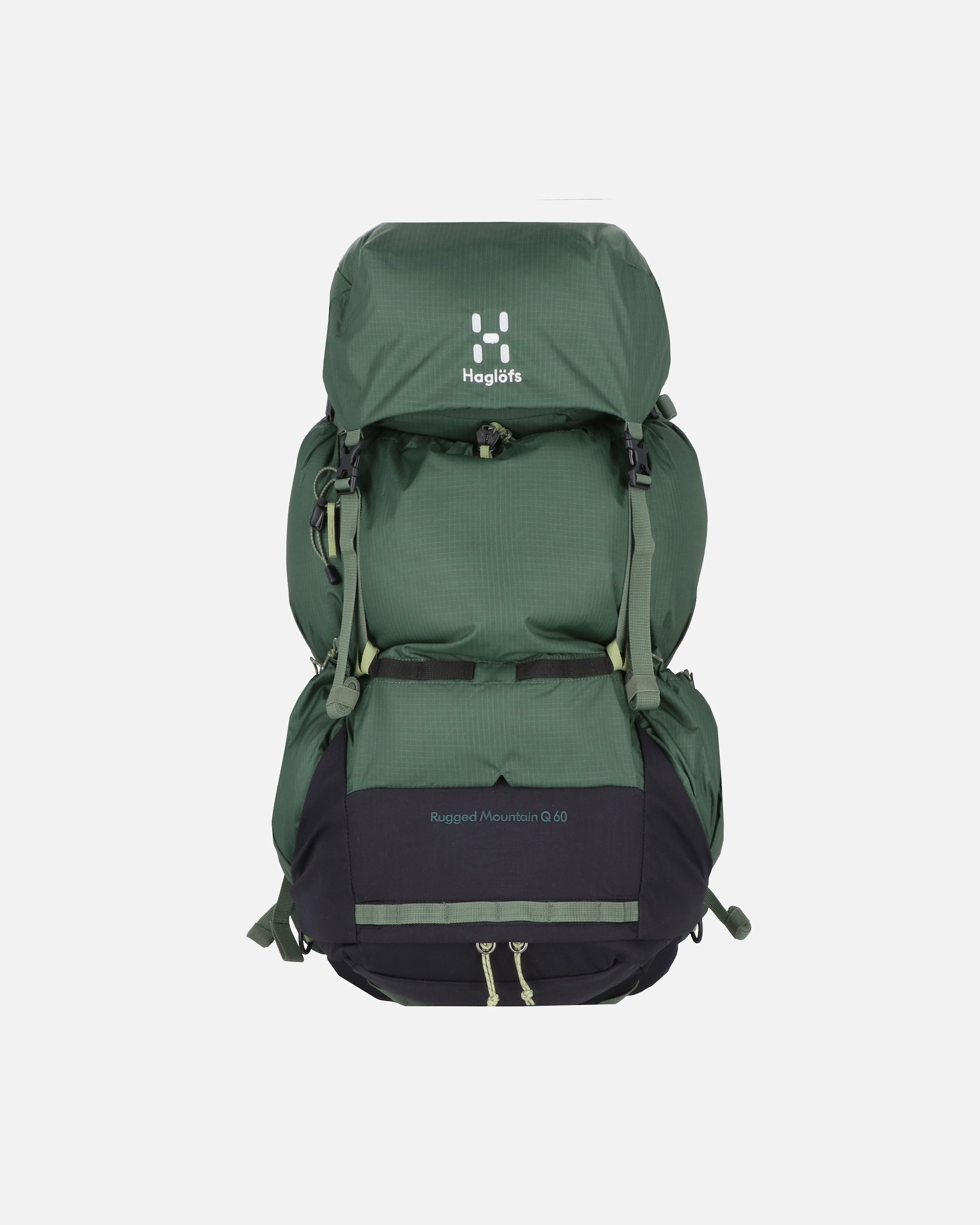 Rucksack für Weiblich Haglöfs Rugged Mountain Wanderrucksack fjell green-true black