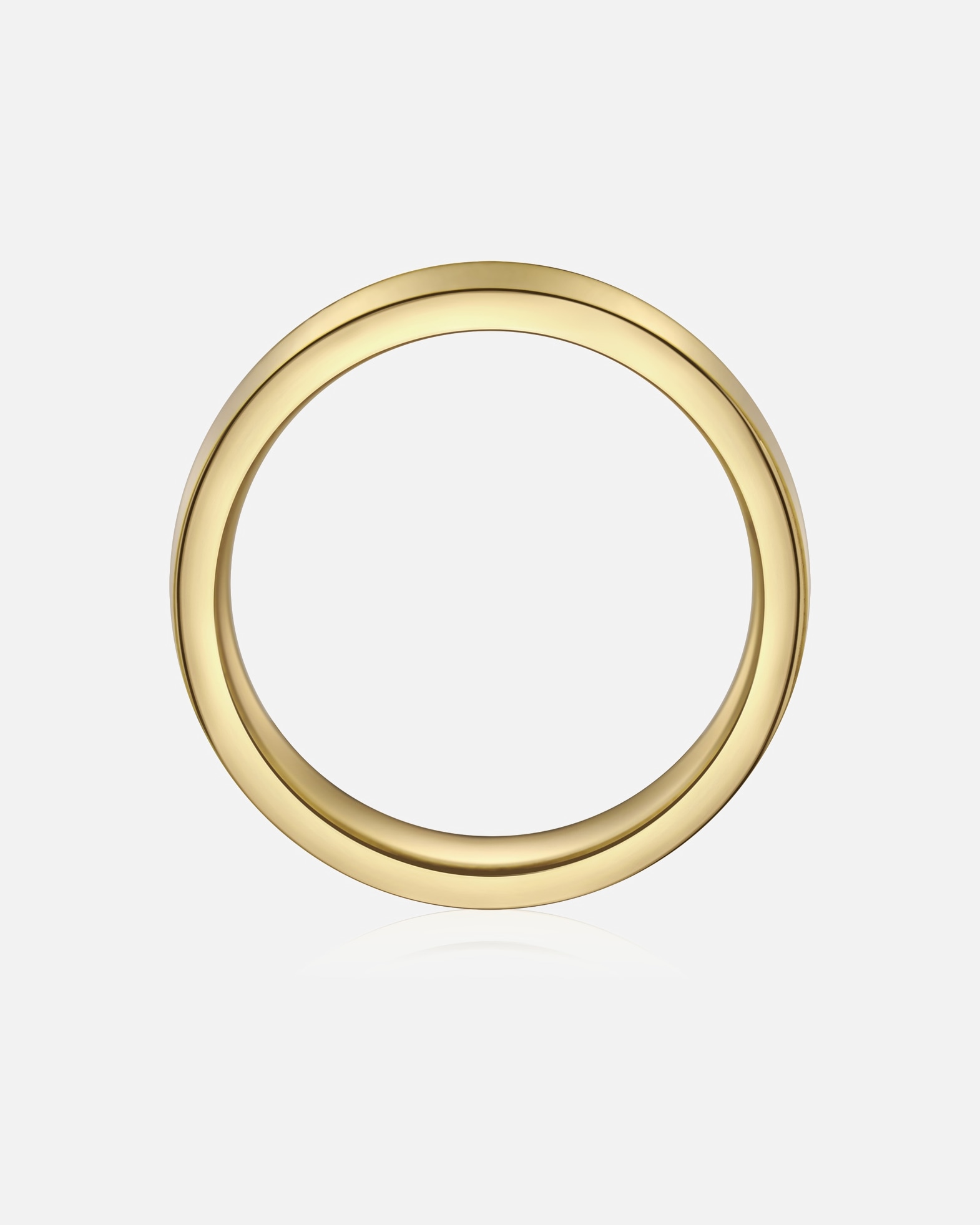 Ring für Männlich True Rebels Ring aus Edelstahl in gelbgold 58