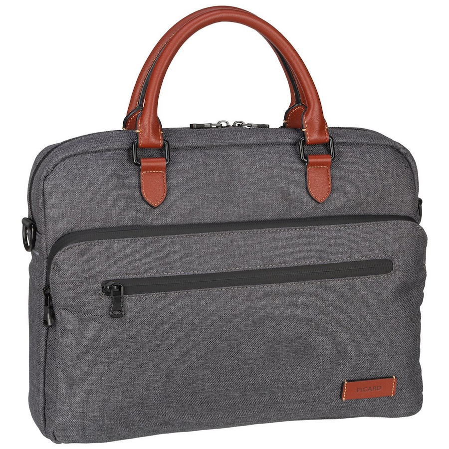 Picard Aktentasche Go Eco Anthrazit Grau Herren