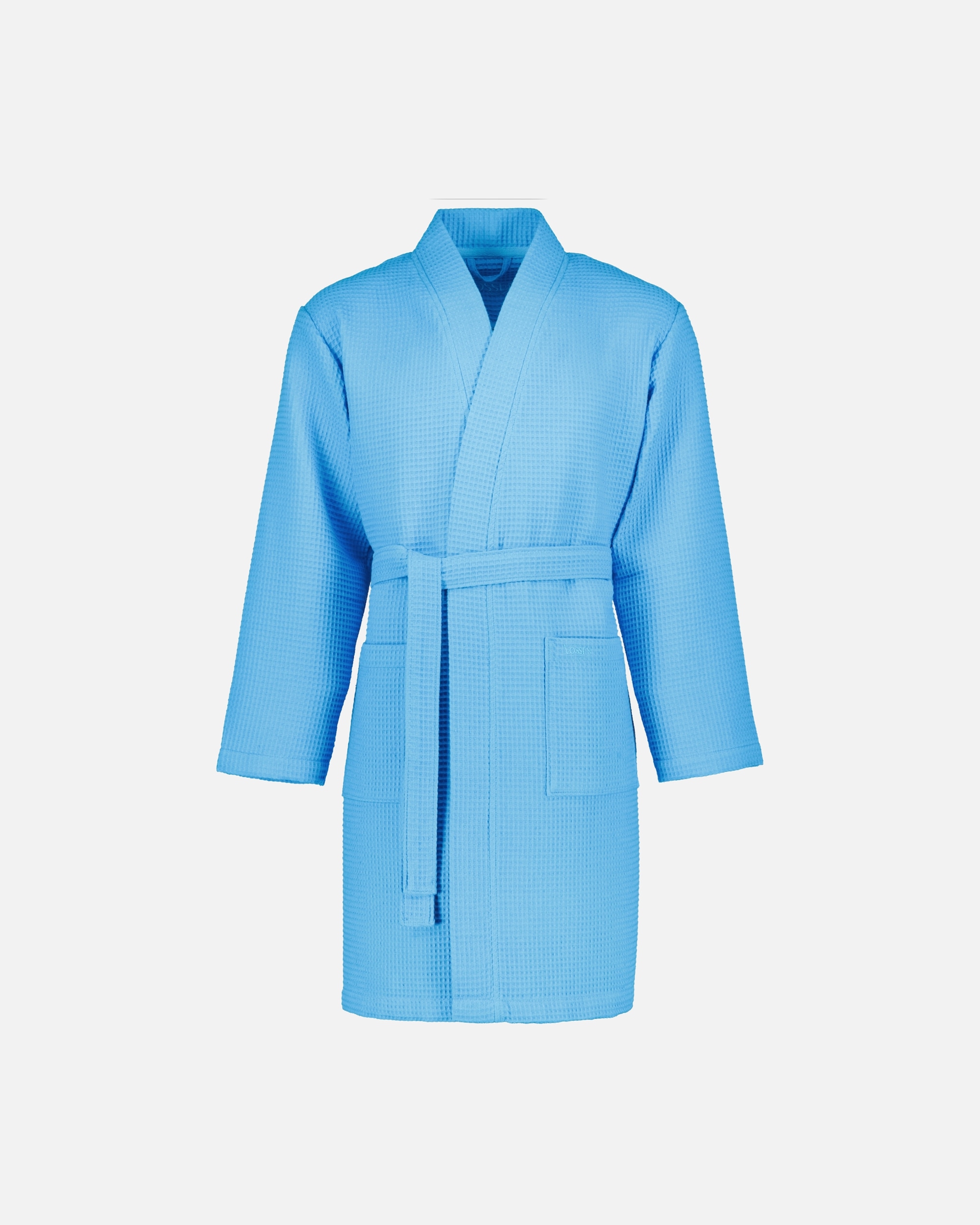 Bademantel für Unisex Vossen Vossen Bademäntel unisex Kurzmantel Rom turquoise - 5570 XS