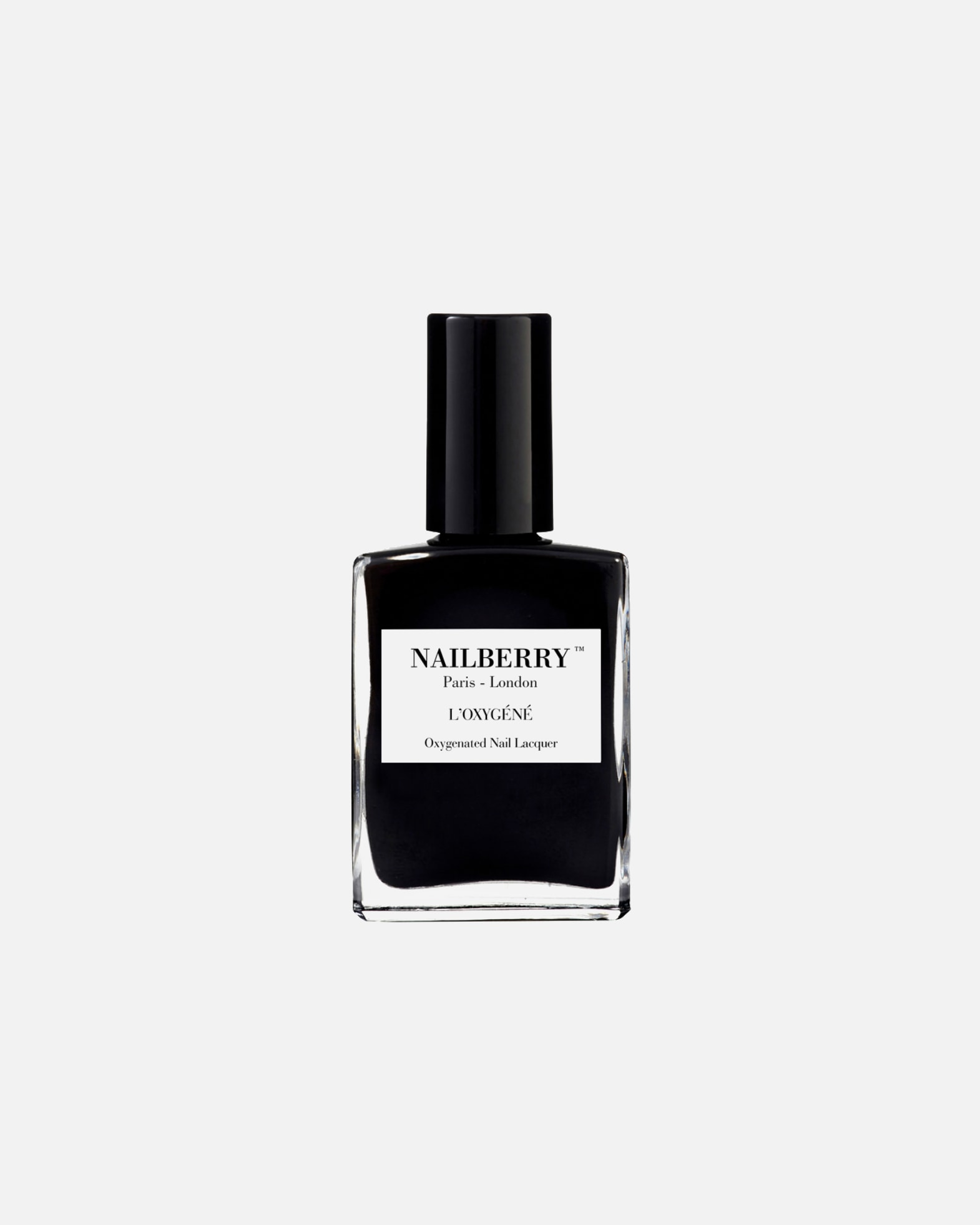 Nagellack für Unisex Nailberry L'Oxygéné Oxygenated Nail Lacquer Black Berry