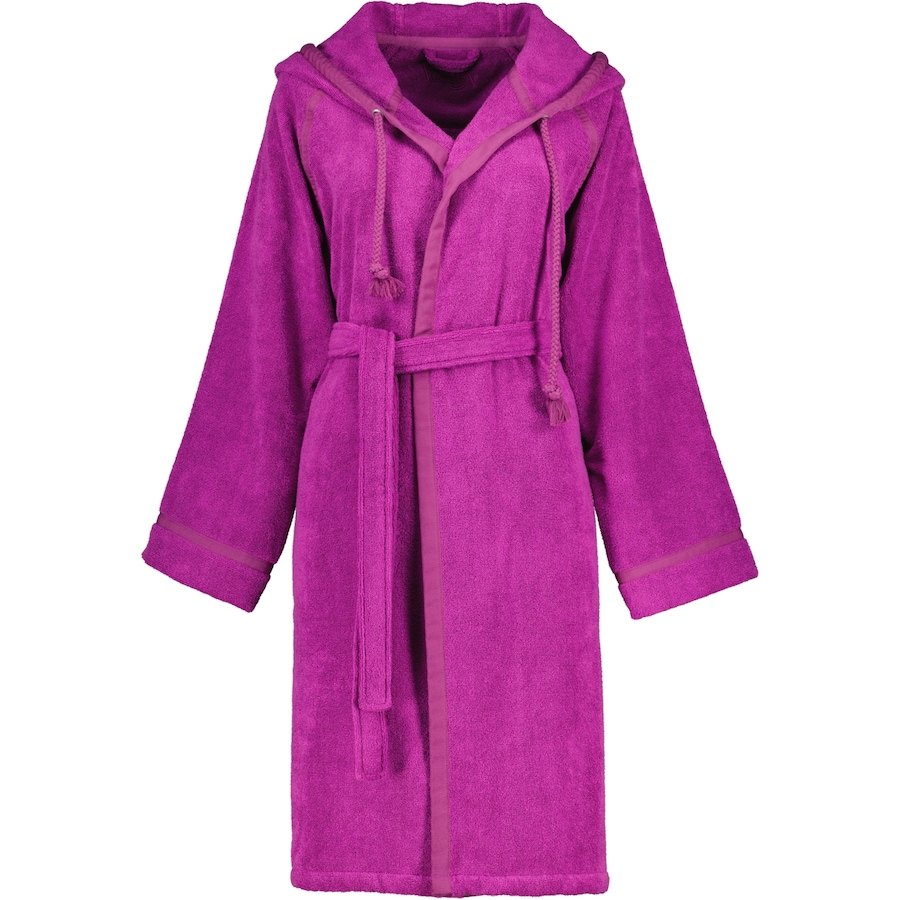 Vossen Bademäntel Damen Kurzmantel mit Kapuze Jive purple - 8590 L