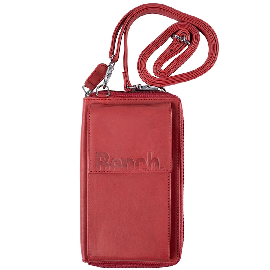 Bench. Handytasche Leder 11 cm rot Rot Damen