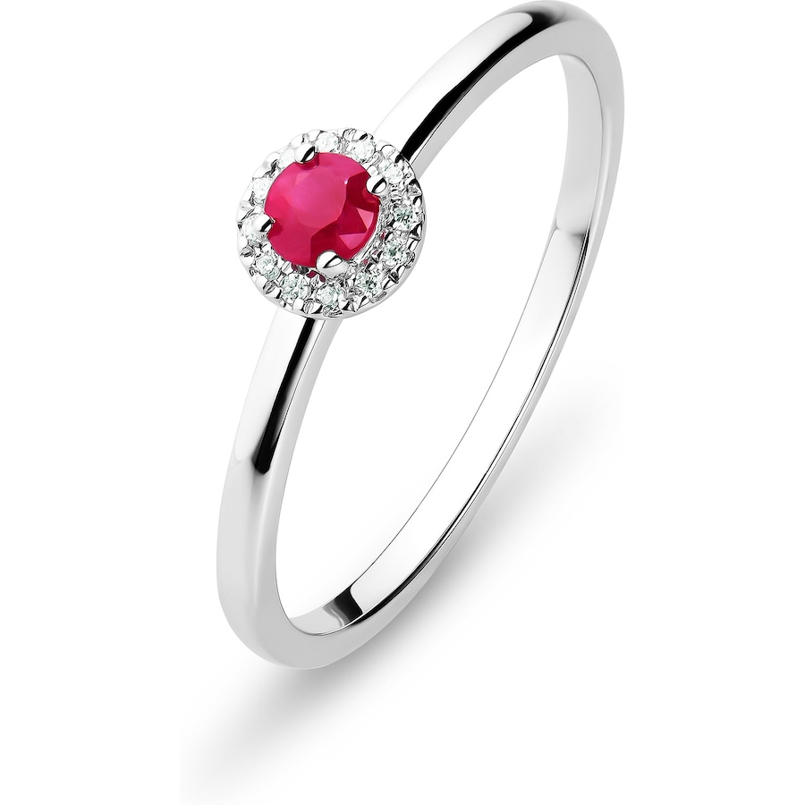 CHRIST Damenring 585er Weißgold 52 Damen