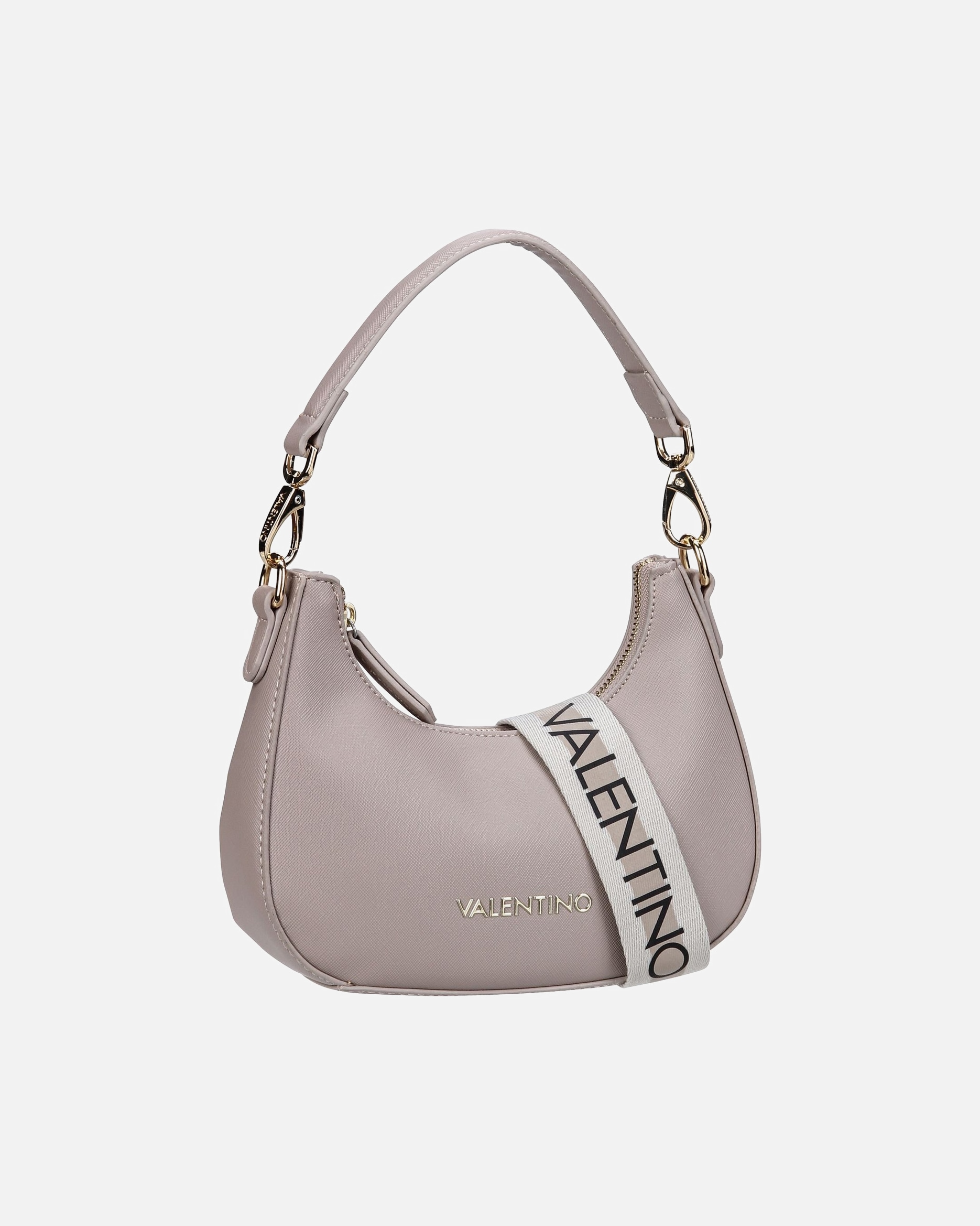 Umhängetasche für Weiblich Valentino Bags Handtasche Zero RE Hobo Bag 305 Beige
