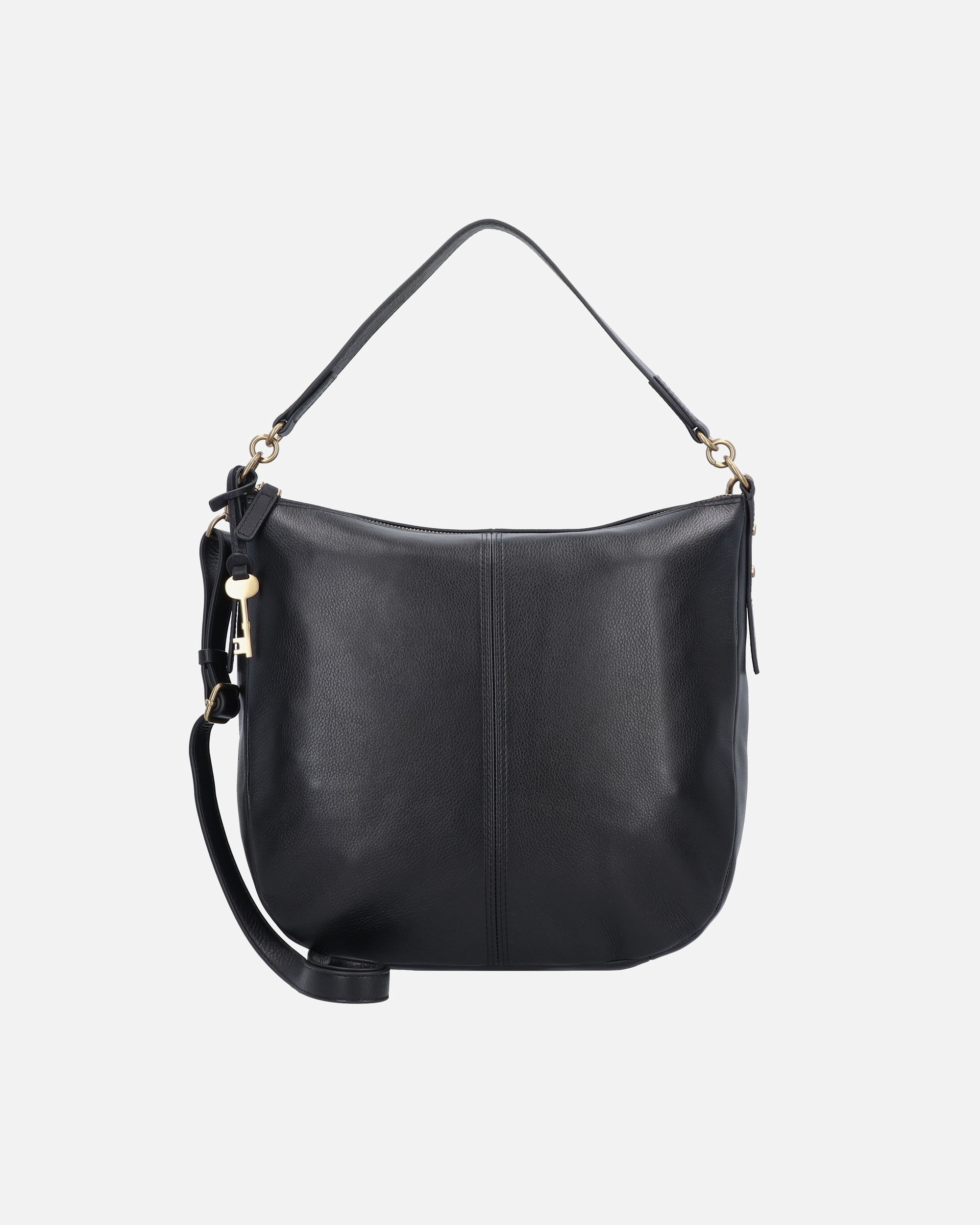 Clutch für Weiblich Fossil Jolie Schultertasche black