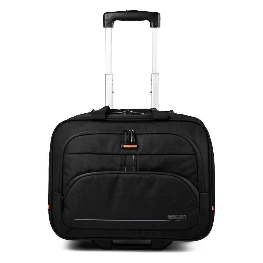 American Tourister At Work Nxt 2 Rollen Pilotentrolley 38 cm Laptopfach black Schwarz Herren