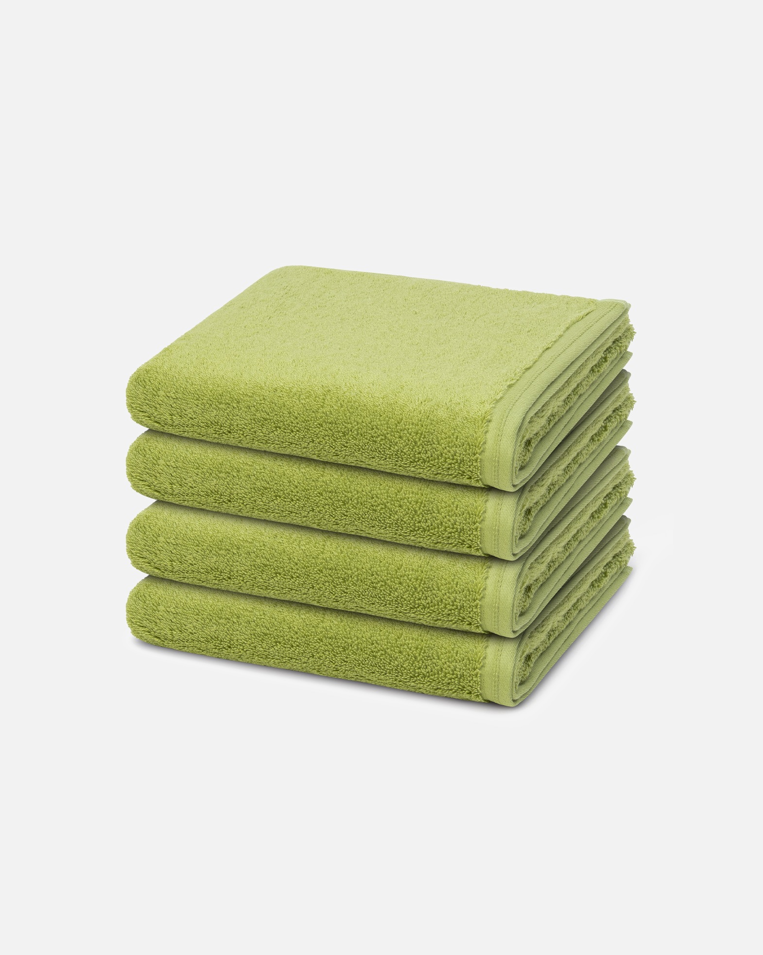 Handtuch für Unisex Vossen Vegan Life 4er Set Handtuch Avocado